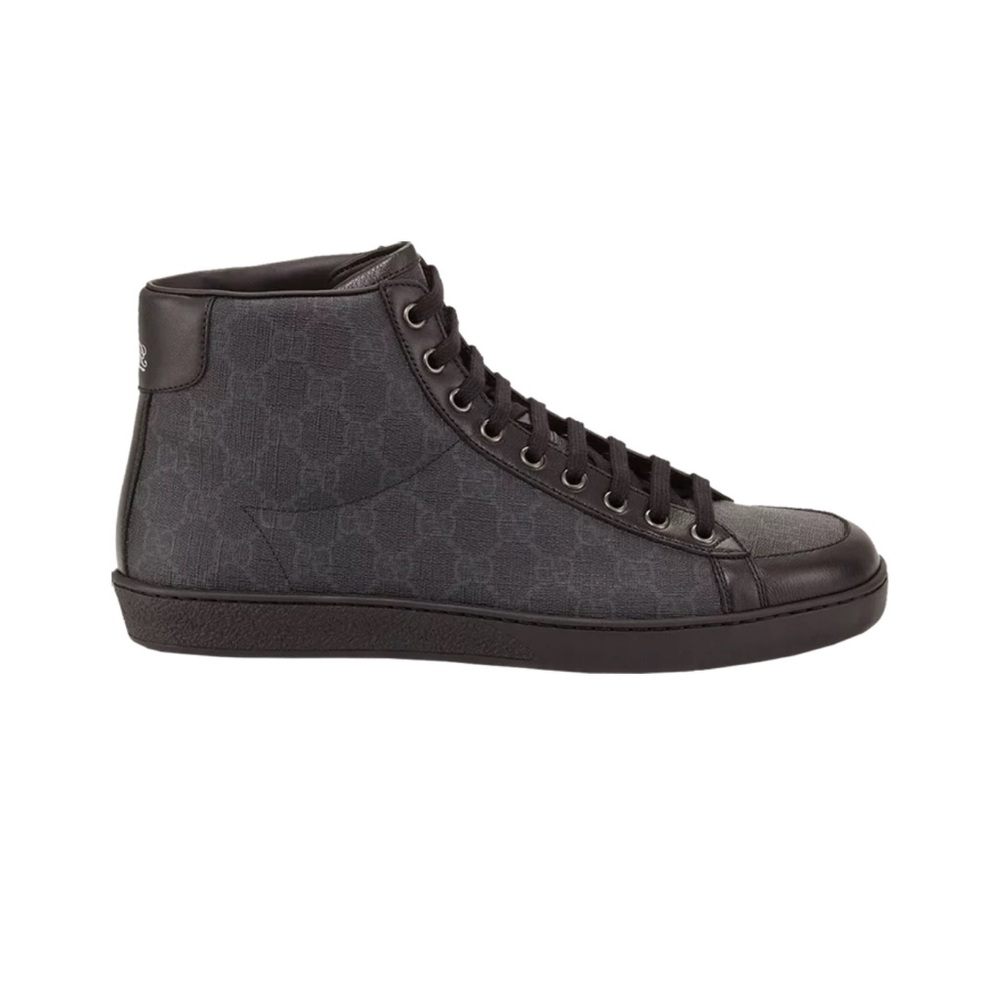 Gucci Brooklyn GG Supreme High Top Sneakers - Picture 1 of 16